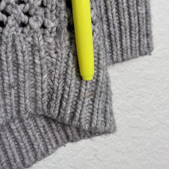 Michael Kors Cardigan Womens Large Cashmere Blend Knit Open Front Sweater - Picture 9 of 12